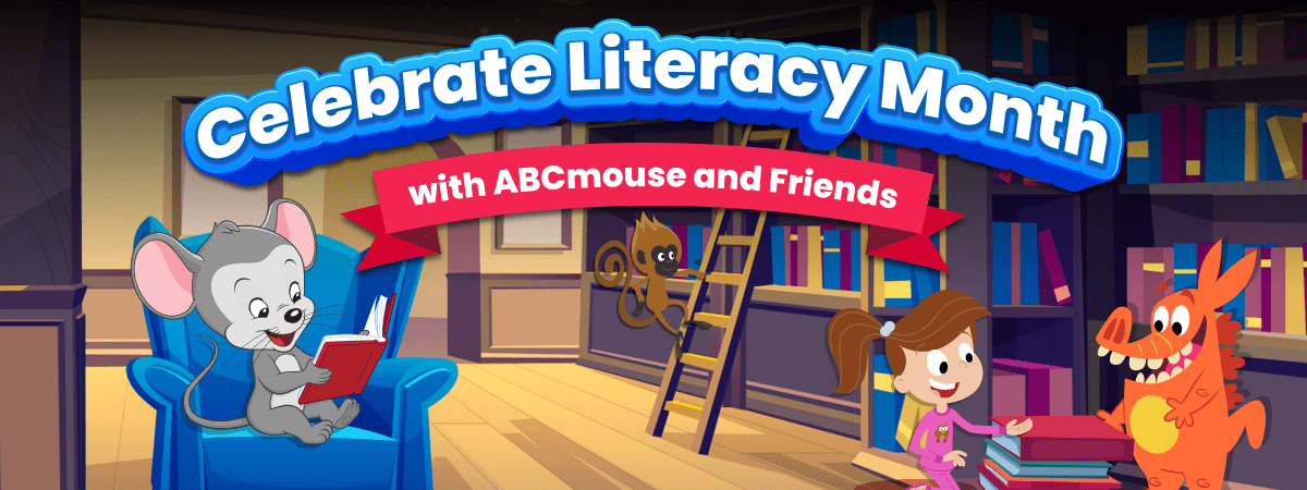 Celebrate Literacy Month with ABC Mouse