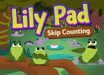 Lily Pad Number Line, Interactive Play Based Math Learning