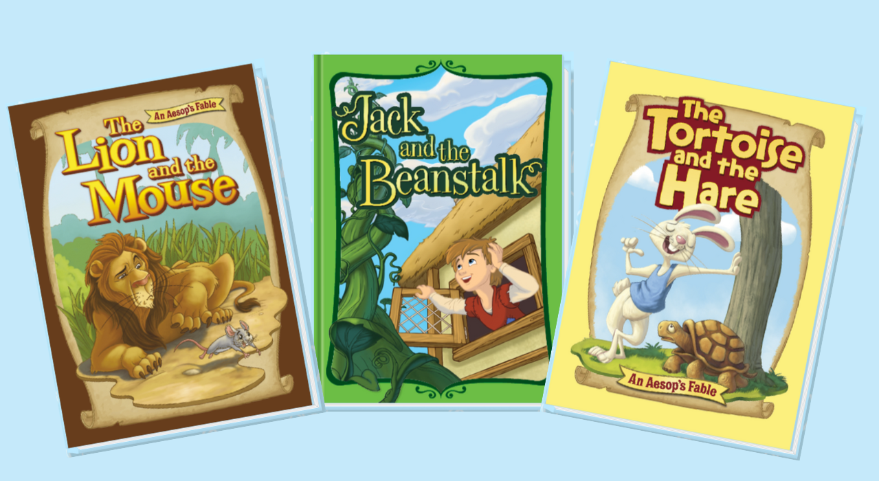 Folktale, fairy tale, and fables in the online ABCmouse reading library. 