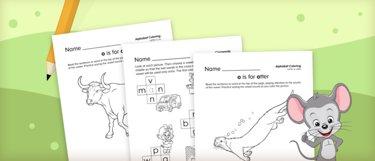 Short Vowel Sounds Worksheets | ABCmouse