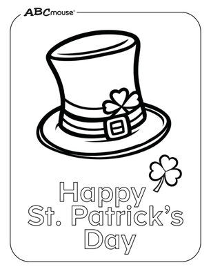 St. Patrick’s Day Coloring Pages | ABCmouse