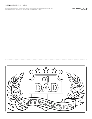 Father’s Day Coloring Pages | ABCmouse