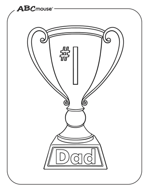 Father’s Day Coloring Pages | ABCmouse