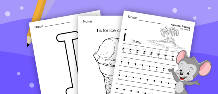 Letter I Worksheets | ABCmouse