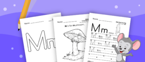 Letter M Worksheets | ABCmouse