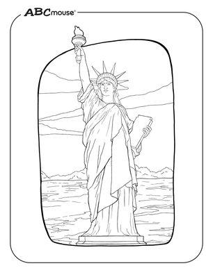 4th of July Coloring Pages | ABCmouse