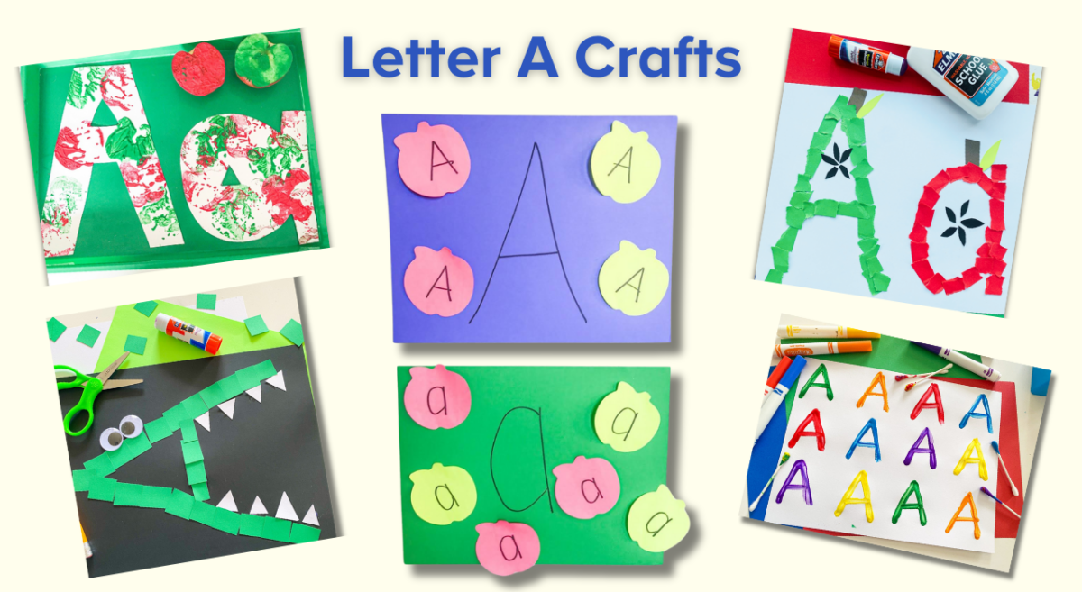 Free fun letter A crafts from ABCmouse.com. 