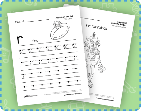 Free printable letter R worksheets for elementary age kids. 