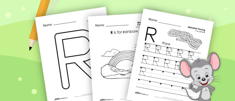 Letter R Worksheets | ABCmouse