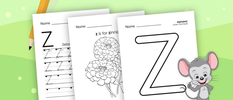 Letter Z Worksheets | ABCmouse