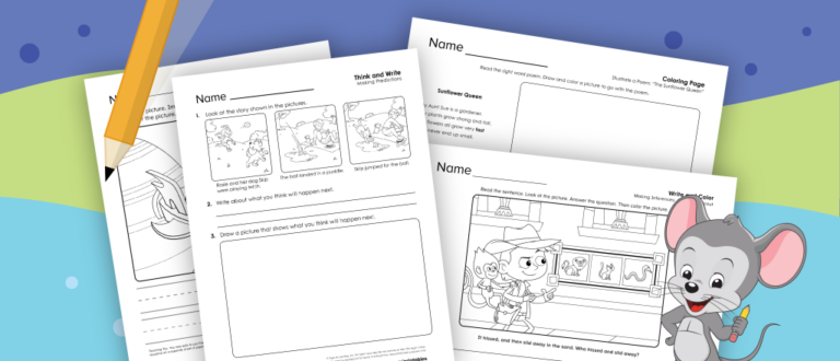 Reading Comprehension Worksheets for First Graders | ABCmouse