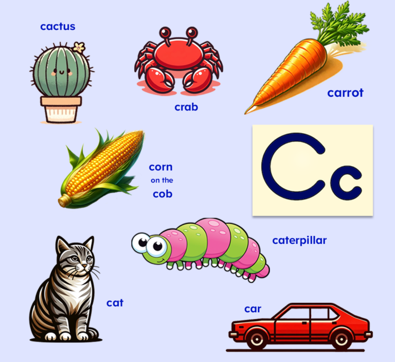 Words that Start With the Letter C for Kids | ABCmouse