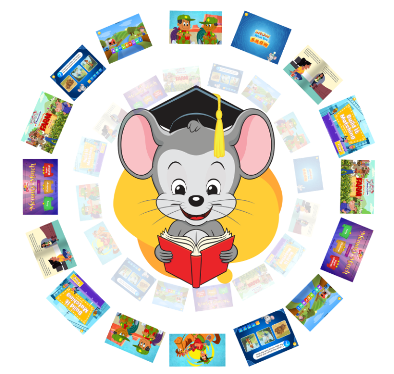 ABCmouse leading education app full of books and games. 