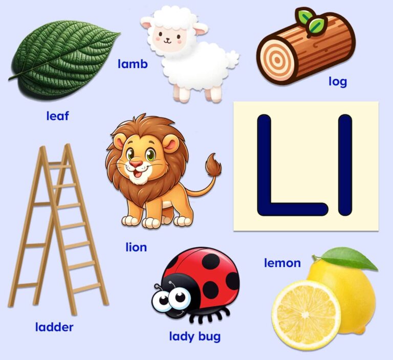 Words that Start With the Letter L for Kids | ABCmouse