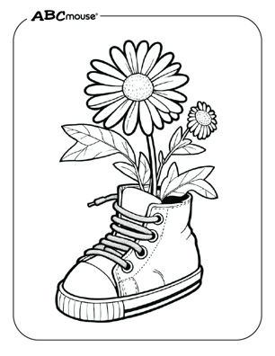 Free printable daisy flower pictures from ABCmouse.com. 