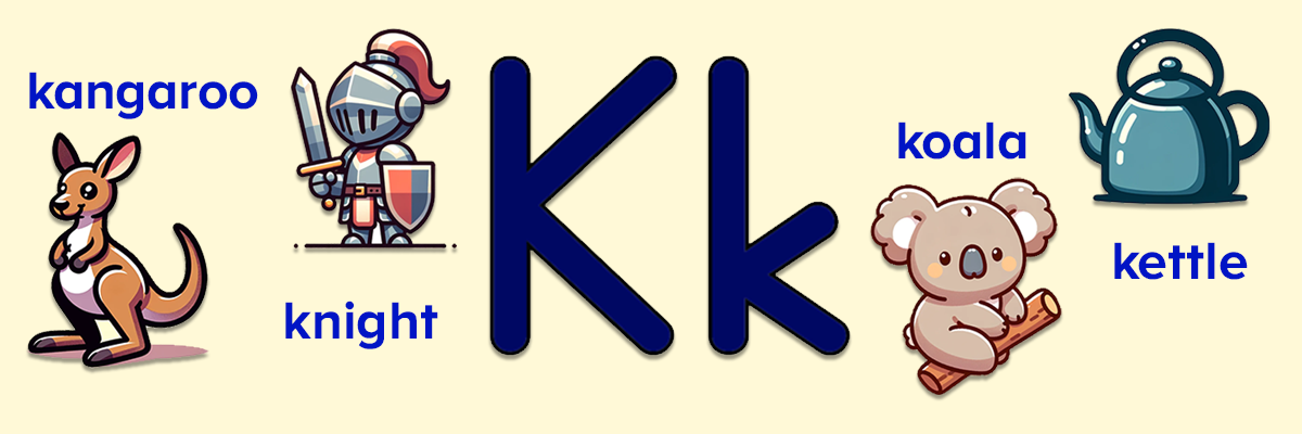 Words that Start With the Letter K for Kids