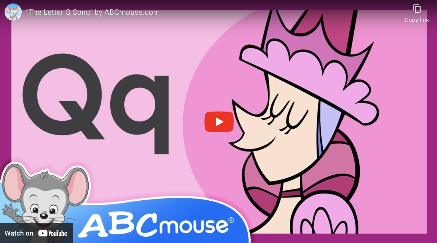 Letter q song from ABCmouse.com. 