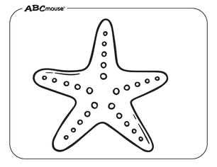 Free printable sea shell coloring page from ABCmouse.com. 