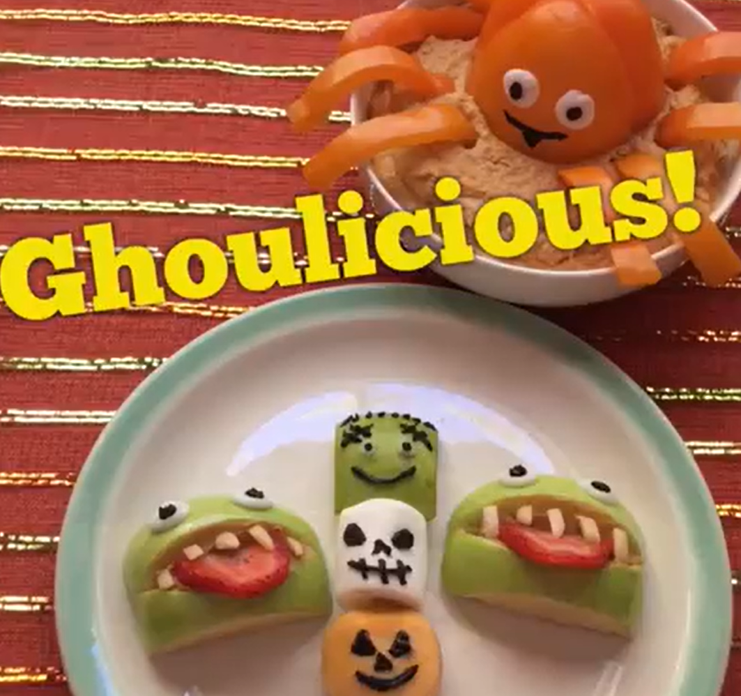 Ghoulicious fun monster treats for kids. 