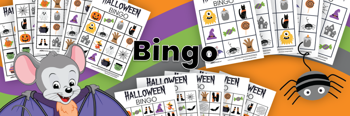 Fun free Halloween BINGO for kids from ABCmouse.com. 