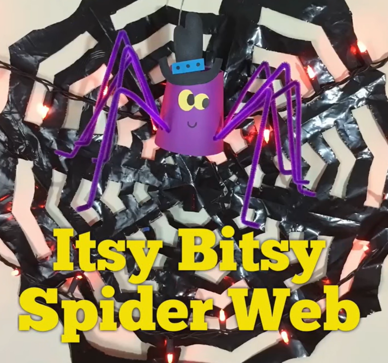 Itsy Bitsy Spider: Halloween Craft | ABCmouse