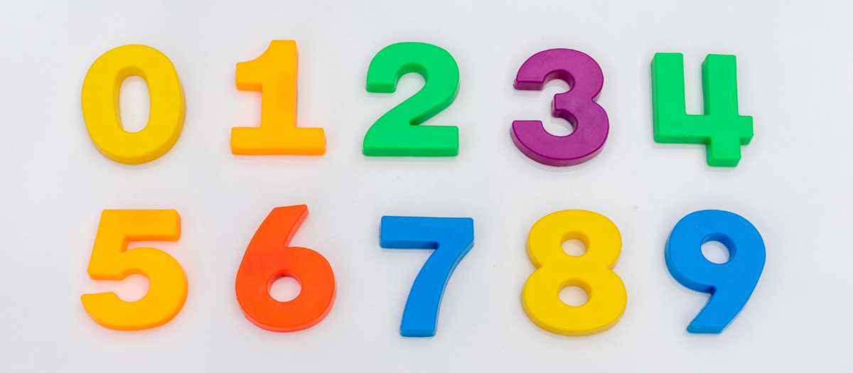 Colorful magnetic numbers. 