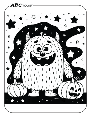 Free printable Halloween pumpkin coloring page for kids. 