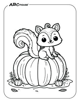 Free printable Halloween pumpkin coloring page for kids. 