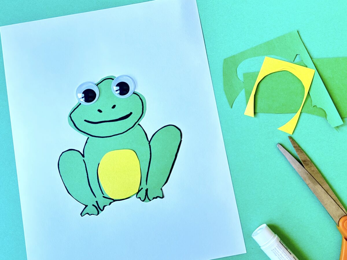 Fun letter f frog activity from ABCmouse.com. 