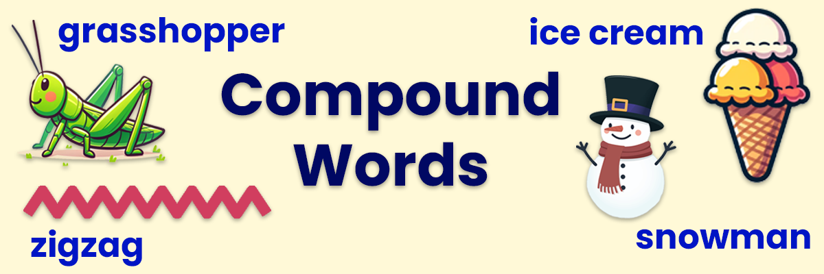 Free printable list of compound words for kids from ABCmouse.com. 