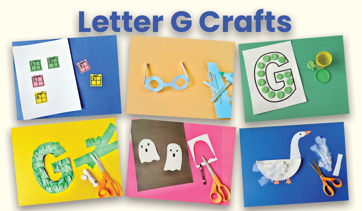 Fun free Letter g crafts from ABCmouse.com