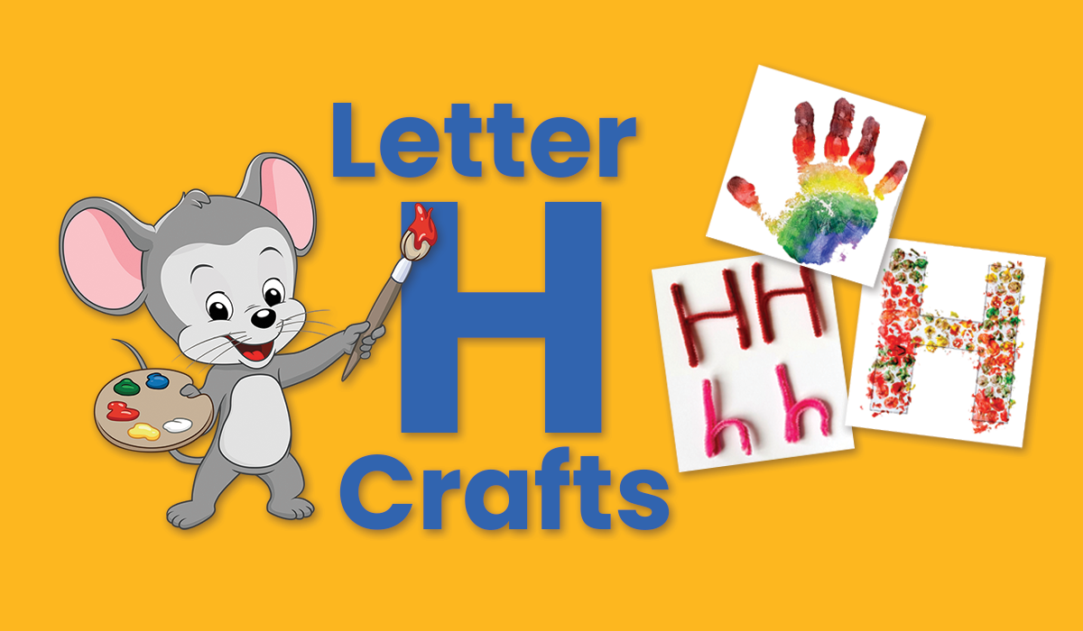 Simple letter h crafts and activities for preschoolers and kindergarteners to learn the letter h. From ABCmouse.com.