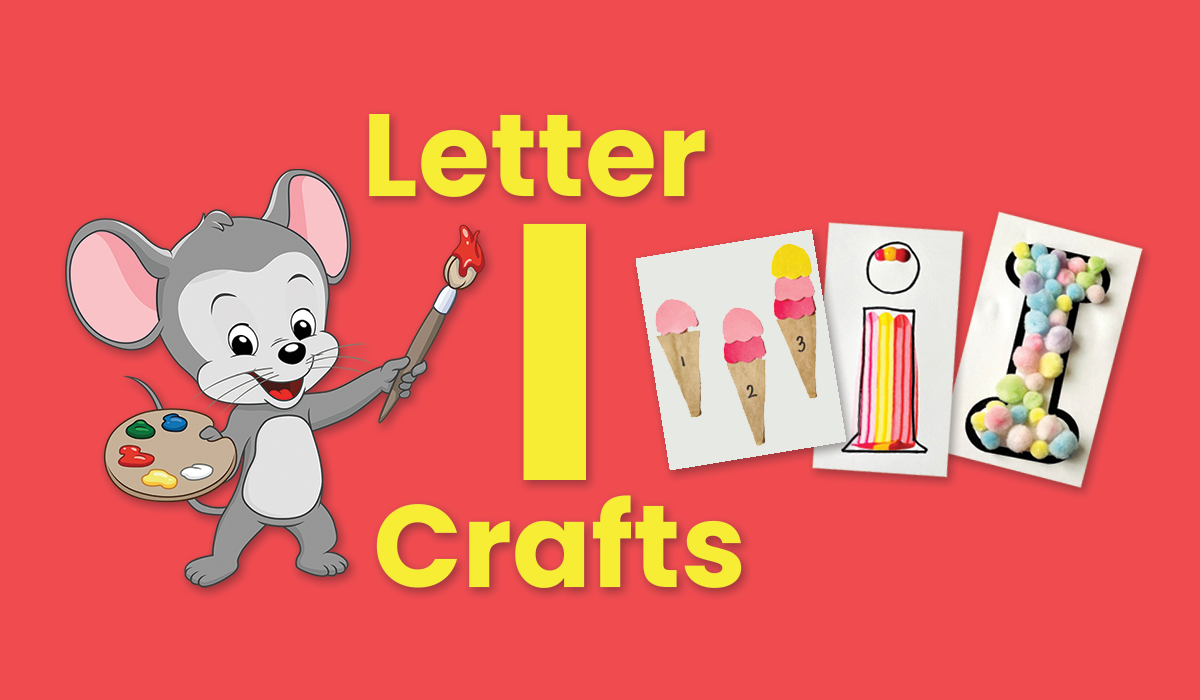 Fun letter I crafts for preschoolers and kindergarteners from ABCMouse.com.