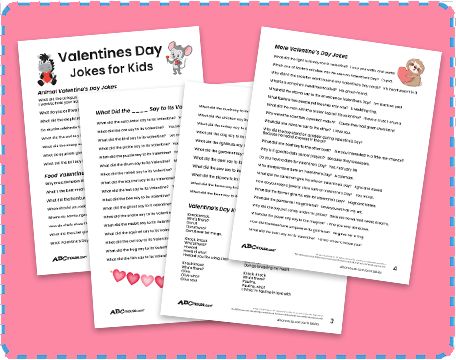 Free printable Valentines Day jokes for kids from ABCmouse.com. 