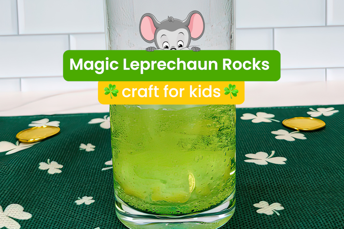 Fun magic leprechaun rocks craft for kids from ABCmouse.com. 