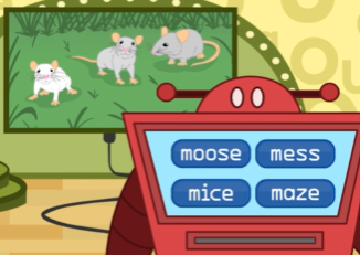 Happy Harrison long gone fun vowel game for kids from ABCmouse.com. 