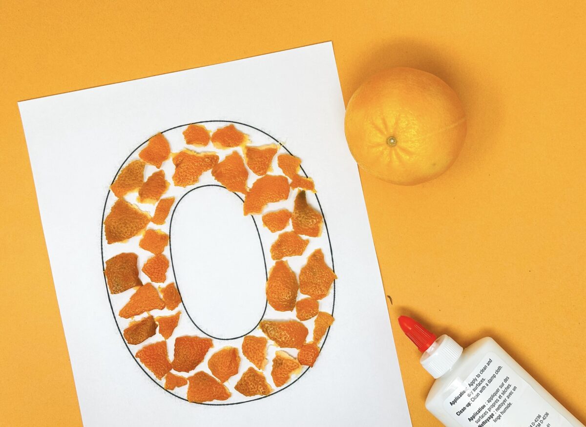 O is for orange fun letter o craft from ABCmouse.com. 