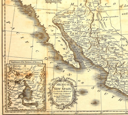 Early California map. 