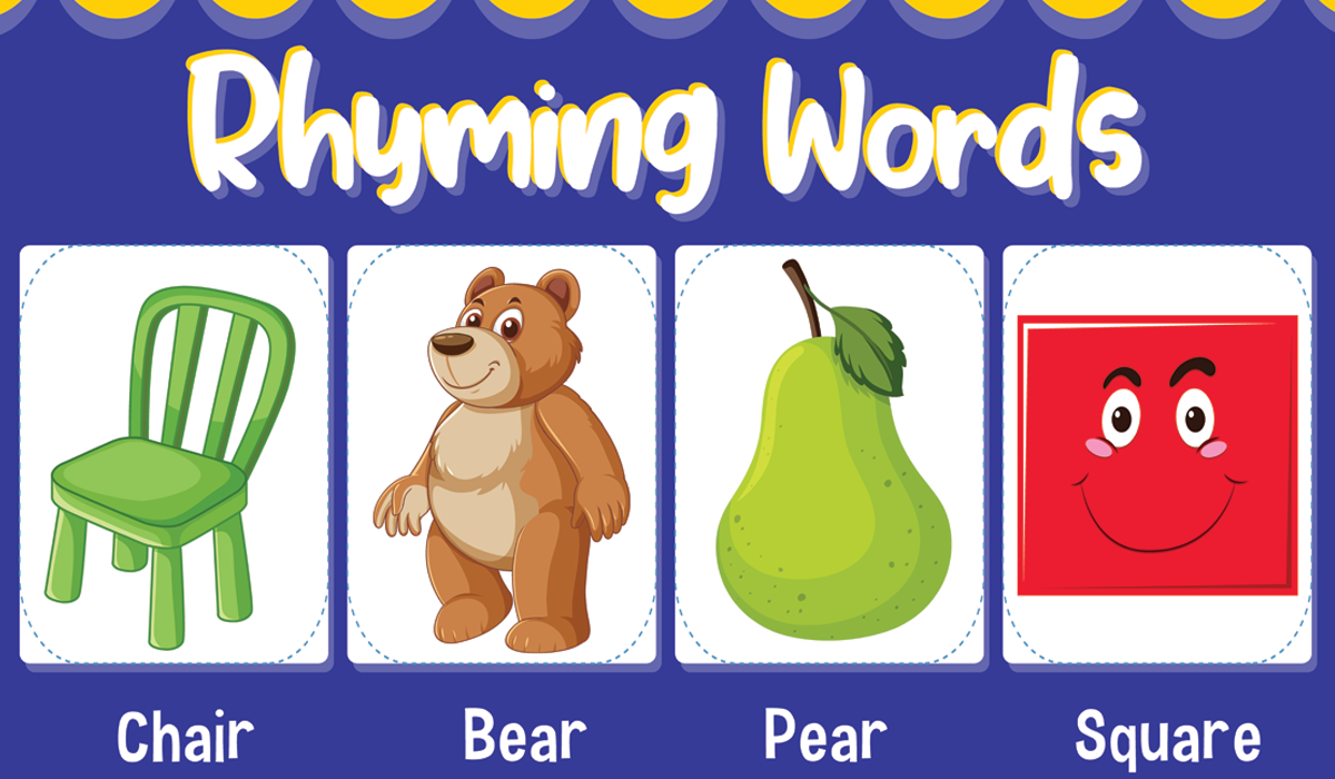 Free printable rhyming word list for kids from ABCmouse.com. 