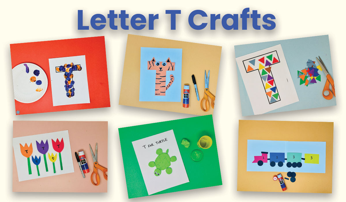 Letter T Crafts and Activities