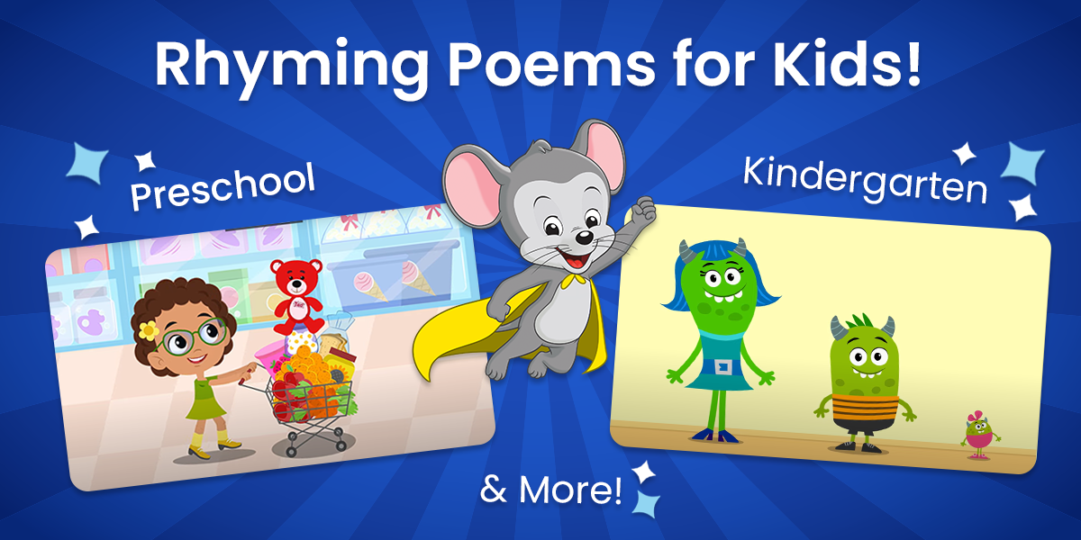 Rhyming poems for kids from ABCmouse.com. 