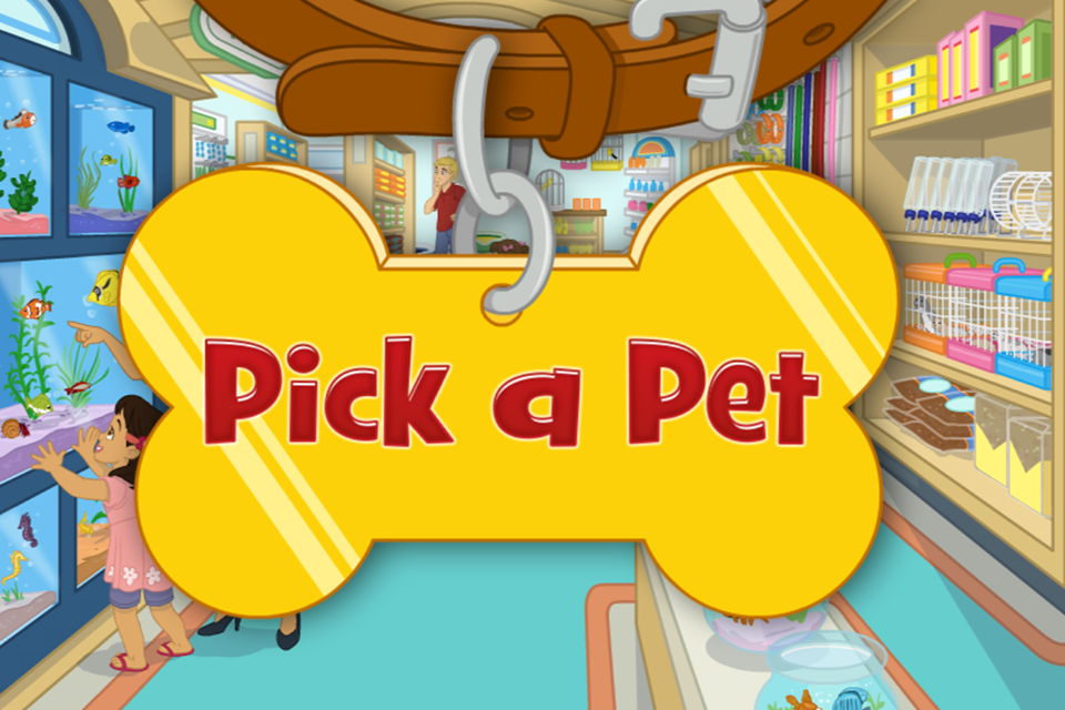 ABCmouse pick a pet fun online game.