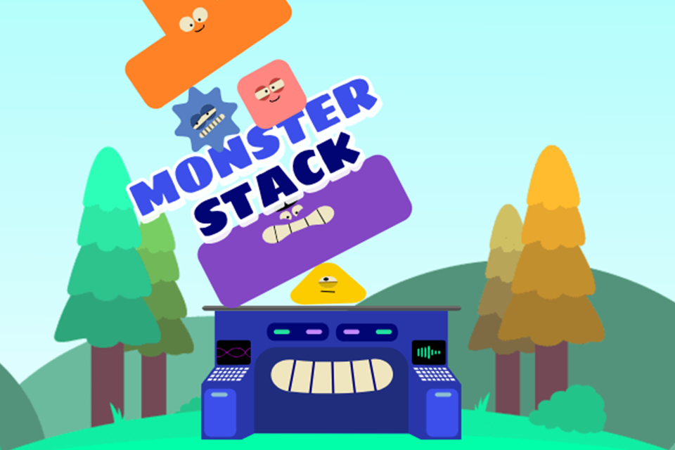 Fun monster stacking game from ABCmouse.com.