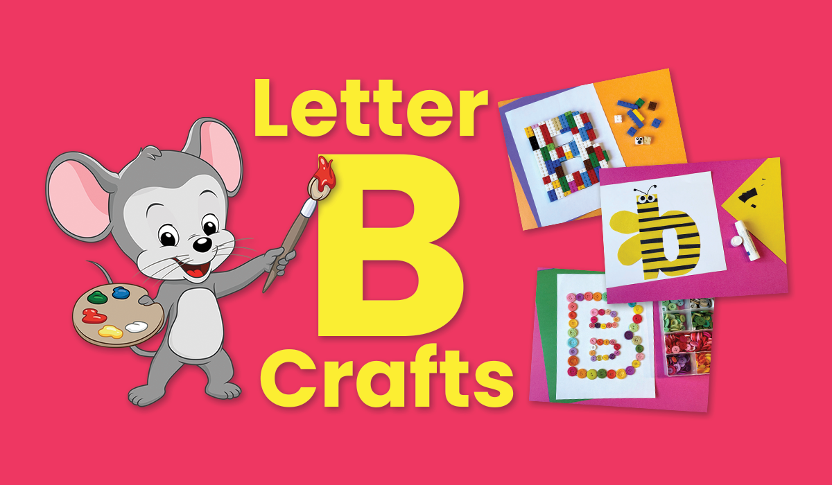 Fun free letter b craft ideas for preschoolers and kindergarteners from ABCmouse.com.