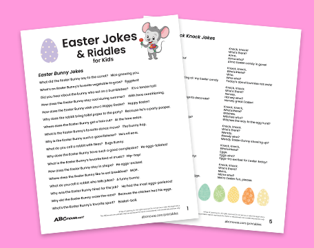 Fun printable Easter jokes and riddles for kids from ABCmouse.com. 